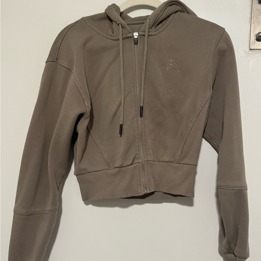 Oner Active Cropped Zip Hoodie